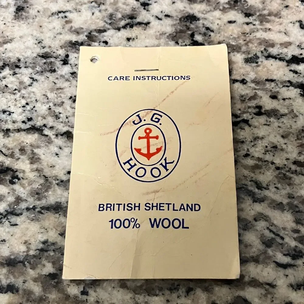 J. G. Hook Green Wool Thread